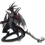 Fierce Black Dragon